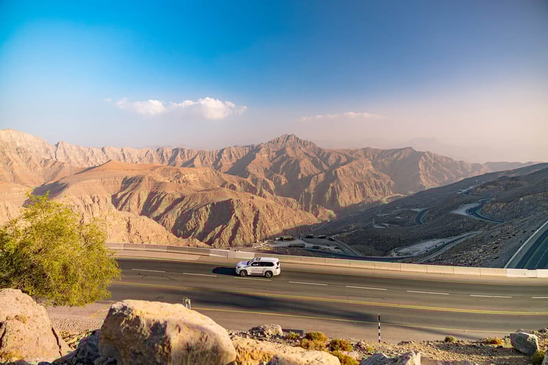 ras al khaimah to jebel jais