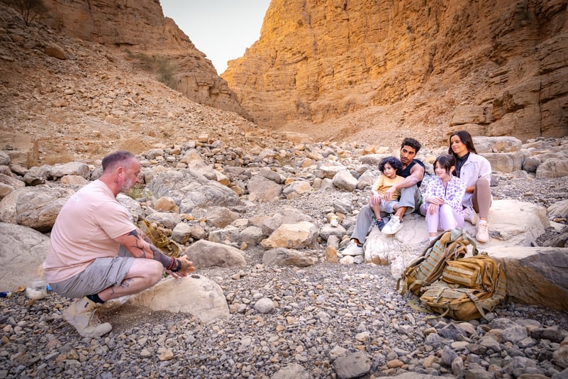 CAMPING IN JEBEL JAIS