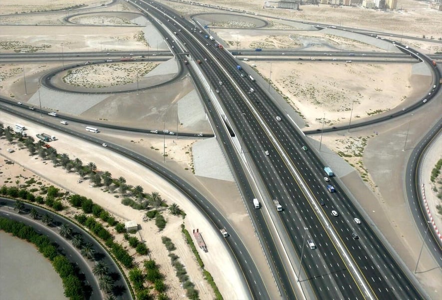 Sheikh Mohammed Bin Zayed road