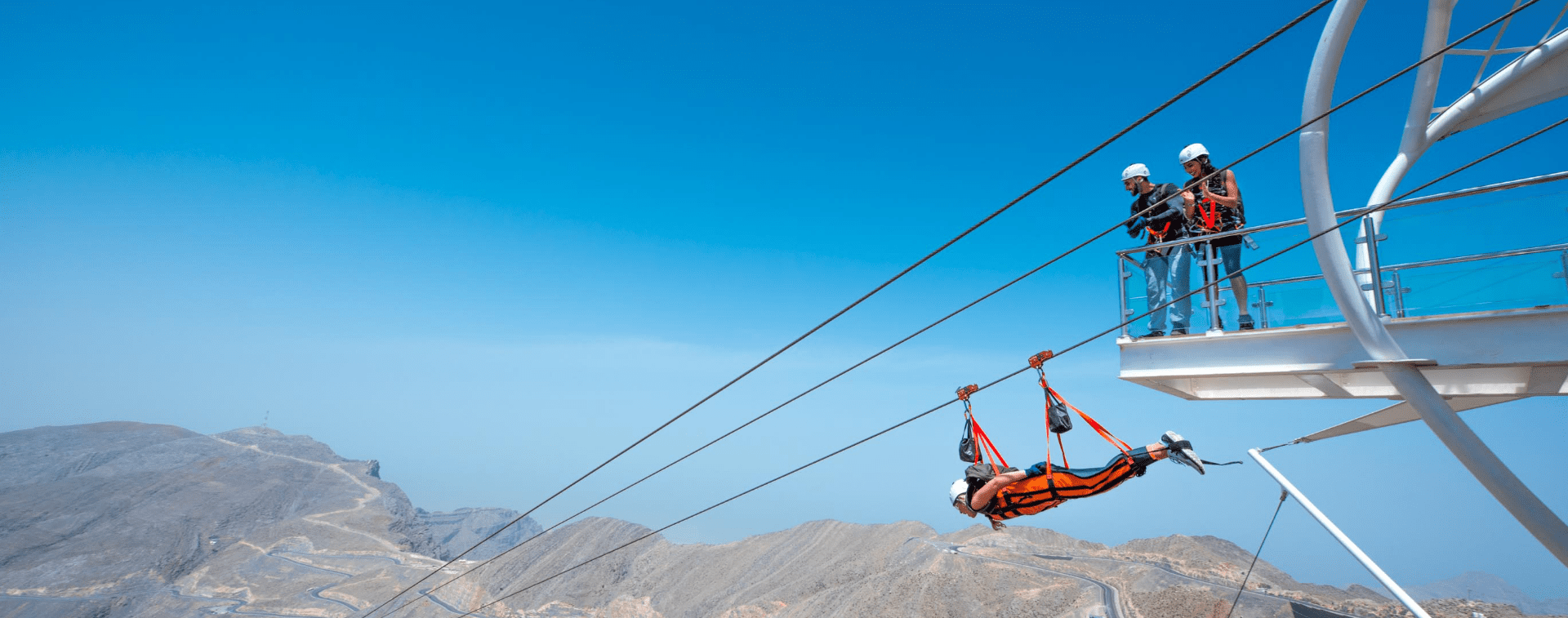 Jais Flight – World's Longest Zipline - Visit Jebel Jais